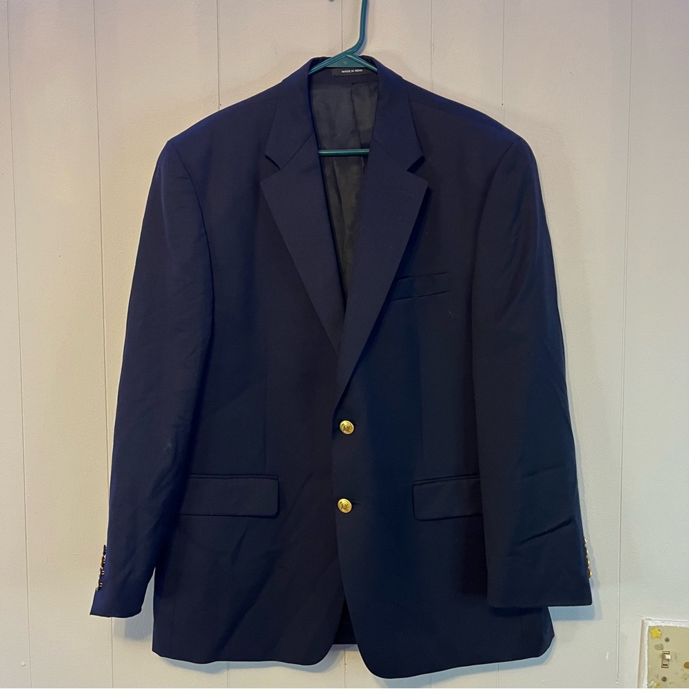 Woolmark sports coat size 44R EUC